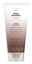 FOUR REASONS Color Mask Toning Treatment Tonizuojanti priemonė dažytiems, rudiems plaukams Mahogany 200 ml