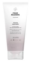 FOUR REASONS Color Mask Toning Treatment Tonizuojanti priemonė labai šviesiems / žiliems dažytiems plaukams Silver 200 ml