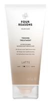 FOUR REASONS Color Mask Toning Treatment Tonizuojanti priemonė dažytiems šviesiems / šviesiai rudiems plaukams Latte 200 ml