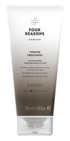 FOUR REASONS Color Mask Toning Treatment Tonizuojanti priemonė dažytiems tamsiai rudiems / juodiems plaukams Coffee 200 ml