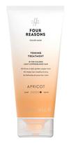 FOUR REASONS Color Mask Toning Treatment Tonizuojanti priemonė dažytiems šviesiems / šviesiai variniams plaukams Apricot 200 ml