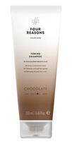 FOUR REASONS Color Mask Toning Shampoo Tonizuojantis šampūnas dažytiems rudiems plaukams Chocolate 250 ml