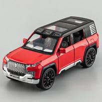 1/32 BYD Look Up U8 Lydinio Metalinis Modelis Automobilis Su Garsu Ir Šviesos Simuliacija Klasikinė Kolekcija Parodai Arba Gimtadienio Dovana raudona