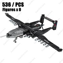 Fw-190 naikintuvo konstravimo kaladėlės ir dviragio uodegos Skorpiono UAV kaladėlių rinkinys Klasikinis Antrojo pasaulinio karo karinis modelis Žaislas Vaikams Suaugusiųjų Dovanos