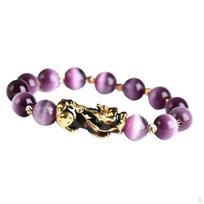 Bracelet for Luck Brave Fortune Feng Shui violetinė