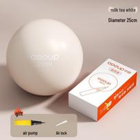 Thickened Explosion-Proof Mini Yoga Ball for Pilates, Fitness & Pelvic Floor Balance gray