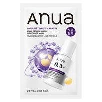 Anua Retinolis Niacinas Nakties Priežiūros Kaukė 24ml*10VNT