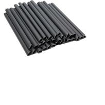 Spaustukai dvigubo strypo kilimėlio tvorai PVC priedas 190 mm X 15 mm Spaustuvinės juostos Lengvas montavimas Ilgalaikis našumas one size juoda