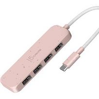 J5create ECO-FRIENDLY USB-C TO 4-PORT TYPE-A GEN 2 HUB JCH341ER-N