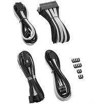 CableMod Pro ModMesh 12VHPWR Cable Extension Kit, Black/White CM-PCAB-16P3KIT-NKKW-3PK-R