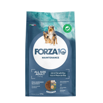 FORZA10 Maintenance Adult All Size su žuvimi ir ryžiais, šunims sausas pašaras, 12 kg