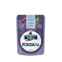 FORZA10 BotaniCAT sterilizuotoms katėms 1–6 metų, su ančiuviais paštetas, 80 g