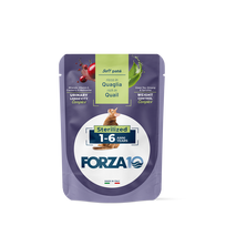 FORZA10 BotaniCAT, sterilizuotoms katėms 1–6 metų, su putpele paštetas, 80 g