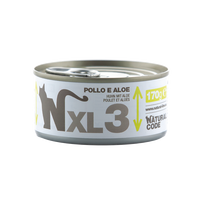 NATURAL CODE XL3 vištienos ir alavijo šlapias maistas, 170 g