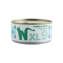NATURAL CODE XL9 tuno ir jūros gėrybių šlapias maistas, 170 g