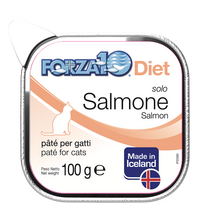 FORZA10 Solo Diet, katėms, lašišos paštetas, 100 g
