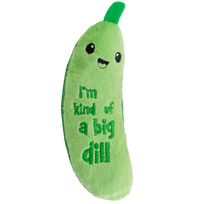 CATSTAGES Crunchy Pickle Kicker, žalias žaislas, 1 vnt.