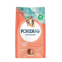 FORZA10 Maintenance Adult All Size Light, su tunu ir ryžiais sausas pašaras, 12 kg