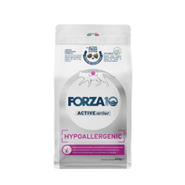 FORZA10 Active VetDiet Cat Hypoallergenic, suaugusioms katėms sausas pašaras, 400 g