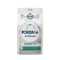 FORZA10  Active VetDiet Diabetic 1, suaugusiems šunims sausas pašaras, 1.5 kg