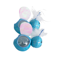PETSTAGES Firefly Treat Stuffer, mėlynas žaislas, 2 vnt.