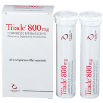 Venų kraujotakai gerinti TRIADE 800 mg, 30 šnypščiančių tablečių