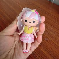 1PCS lovely 10cm secret crush Sweetie Candy Baby Surprise Girls Action Figure PVC Model Doll Decoration for girl gifts raudona