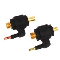 Aukštos kokybės M16 TIG degiklio suvirinimo dujų adapterio veržlės jungties jungiklis DKJ10-25 DKJ35-50 TIG suvirinimo adapterio eksploatacinės dalys įrankio dalys 1025
