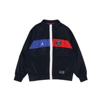 Jordan Paris Saint-Germain Skrydžio kostiumo striukė su stovinčia apykakle ir prigludusiu dizainu Vyriški viršutiniai drabužiai Juoda BQ8370-011 XXL