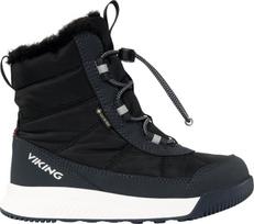 Viking itin lengvi žieminiai batai vaikams su GORE-TEX Aery Warm GTX SL - Black/Char 7054978094601
