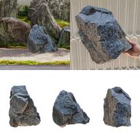 Realistiškas dirbtinis akmuo PU putplastis Daugiafunkcis dirbtinio akmens kiemo ornamentas Akvariumo šlaito takelio dekoravimui 32x25x17cm
