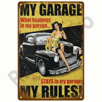 Retro variklio alyvos benzino padangų lenktynių skardinio ženklo plakatas geležinės plokštės metalinis ženklas garažo baras baras klubas vyras urvas namų dekoras sienų dekoro menas 20x30cm