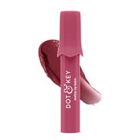 Dot & Key Meltie lūpų balzamas SPF 50+ Berry Crumble 4g | Drėkinanti, skaistinanti ir pigmentaciją mažinanti lūpų priežiūra