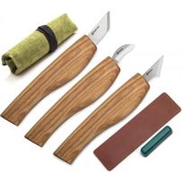 Drožinėjimo rinkinys BeaverCraft S55; 3 vnt.; medžio drožinėjimui
