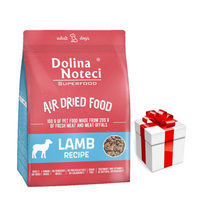 DOLINA NOTECI Superfood Lamb Dish – džiovintas šunų maistas 5 kg + Staigmena Šunui