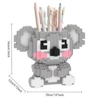 Mielas koalos gyvūno konstravimo kaladėlių žaislas Mažų dalelių kaladėlės Vaikams Pasidaryk pats žaislas Koalos 3D modelis Berniuko gimtadienio dovana