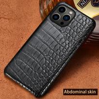 100% Originali krokodilo odos telefono dėklas iPhone 17 16 15 11 12 13 14 Pro Max 17Pro 16 Plus Air prabangus smūgiams atsparus galinis dangtelis For iPhone 15 Pro