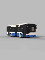 Konstrukcinis kaladėlių rinkinys MOC-178226 Žemagrindis autobusas Tolimojo susisiekimo autobusas Statybinis surinkimo rinkinys 615 vnt. Vaikų gimtadienio dovanos Kalėdiniai žaislai PDF Guide by Email