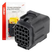 Vandeniui atspari 16 kontaktų elektros jungtis, 2,2 mm AMIO-04353