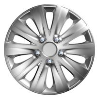 Ratų gaubtas 1 vnt. Rapide NC, sidabrinis 14"