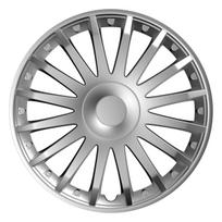 Ratų gaubtas 1 vnt. Crystal, sidabrinis 14"