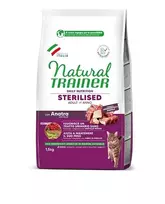 Natural Trainer Cat Adult Sterilised Duck maistas katėms su antiena : Pakuotė - 300 g