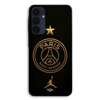 Dėklas Samsung Galaxy A16 PSG logotipas jordan doré žvaigždė čempionas Maniacase juoda