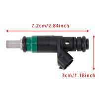 6 vnt. Kuro purkštukai   A4 A6 Quattro 3.0L V6 02-06 FJ881 06C133551