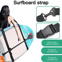 Kayak Paddle Board Surfboard Shoulder Strap Hands-Free Carrying Strap Paddle Carrier Paddle Board Accessories black #1