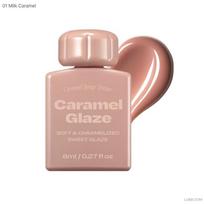 Alternatyvus „Stereo“ lūpų balzamas su karameliniu glajumi, 8 ml (+Nemokama dovana) 01 Milk Caramel