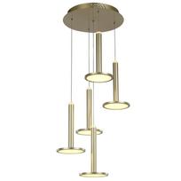 Pakabinamas šviestuvas MD17033012-5A, auksinės spalvos, modernus, LED apšvietimas