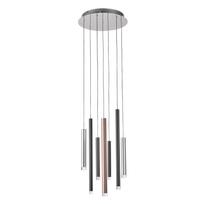 Pakabinamas šviestuvas Reyna MD17077-7A, chromo spalvos, modernus, LED apšvietimas