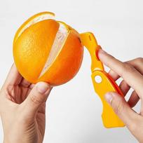 Naujas apelsinų skustuvas žievelės nuėmėjas Apelsinų įrenginys Peilio įrankis Sulčių pagalbininkas Citrusinių vaisių atidarytuvas Kūrybingas virtuvės įrankis vaisiams ir daržovėms