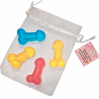 Diablo Picante Mini Scented Soaps Set - 4 Colorful Party Accessories